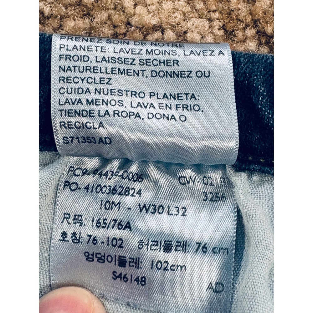 Levi Strauss Signature Curvy Straight Women's Stretch Jeans Size 10M - Picture 10 of 10